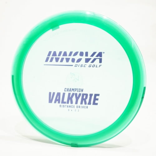 Innova Champion Valkyrie Disc Golf Fairway Driver, Pick Color/Weight [Stamp & Exact Color May Vary] Clear 170-172 grams