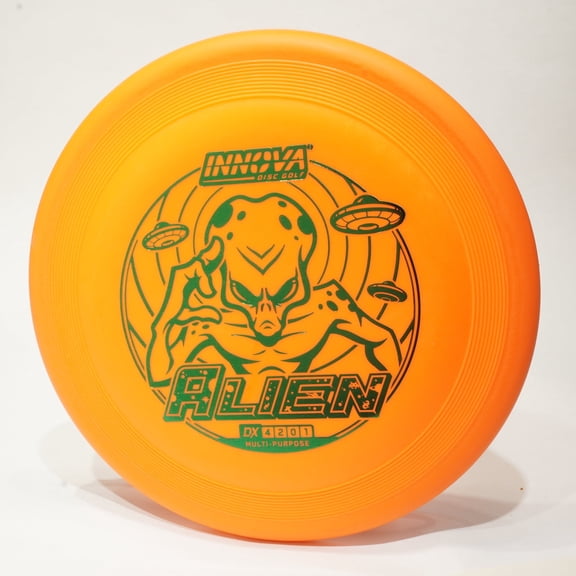 Innova DX Alien Disc Golf Midrange Disc, Pick Color/Weight [Stamp & Exact Color May Vary] Orange 175-176 grams