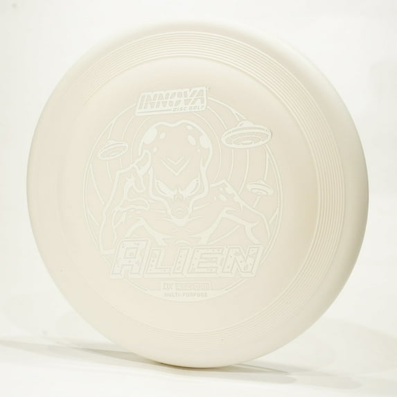 Innova DX Alien Disc Golf Midrange Disc, Pick Color/Weight [Stamp & Exact Color May Vary] White 177-179 grams