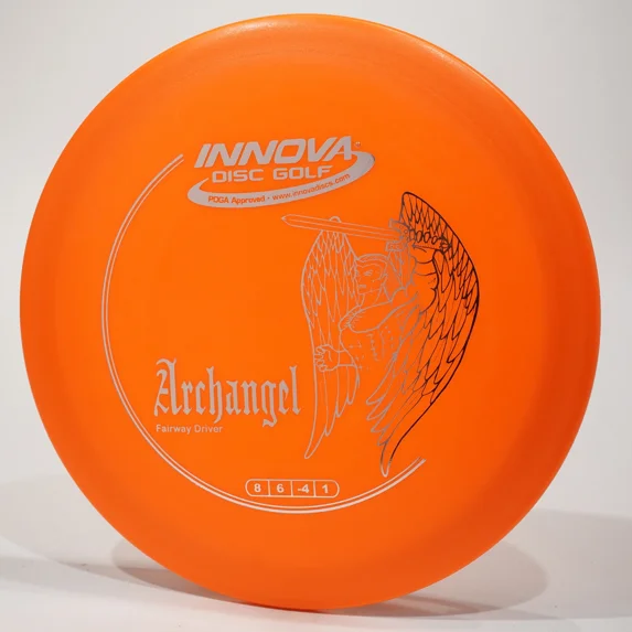 Innova DX Archangel Disc Golf Fairway Driver, Pick Color/Weight [Stamp & Exact Color May Vary] Orange 164-166 grams