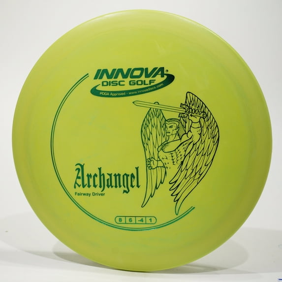 Innova DX Archangel Disc Golf Fairway Driver, Pick Color/Weight [Stamp & Exact Color May Vary] Yellow 167-169 grams