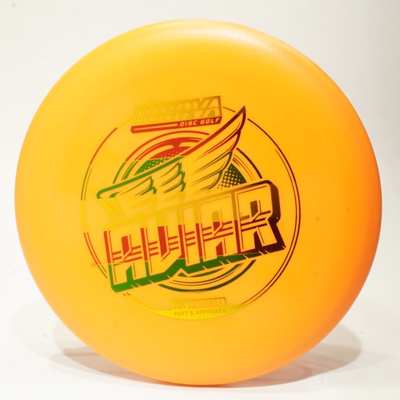 Innova DX Aviar Disc Golf Putter & Approach Disc, Pick Color/Weight [Stamp & Exact Color May Vary] Orange 170-172 grams