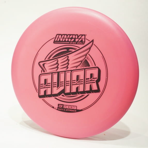 Innova DX Aviar Disc Golf Putter & Approach Disc, Pick Color/Weight [Stamp & Exact Color May Vary] Pink 170-172 grams