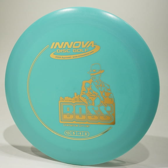Innova DX Boss Disc Golf Distance Driver, Pick Color/Weight [Stamp & Exact Color May Vary] Blue 175-176 grams