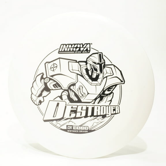 Innova DX Destroyer Disc Golf Distance Driver, Pick Color/Weight [Stamp & Exact Color May Vary] White 150-159 grams