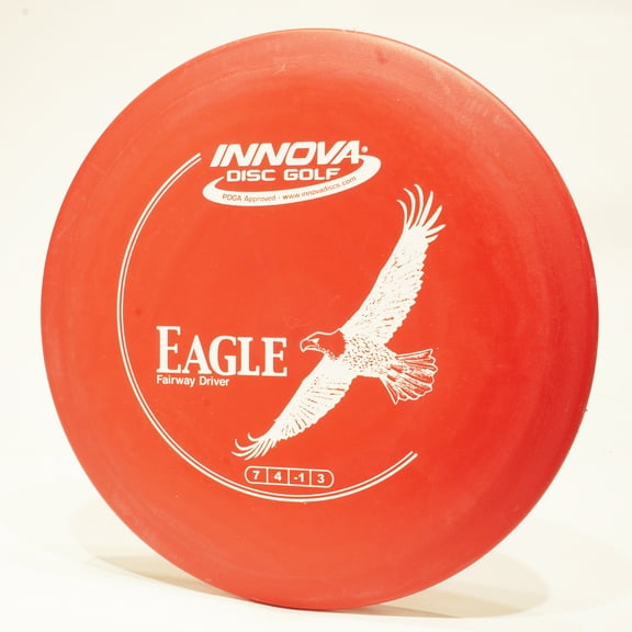 Innova DX Eagle Disc Golf Fairway Driver, Pick Color/Weight [Stamp & Exact Color May Vary] Red 175-176 grams
