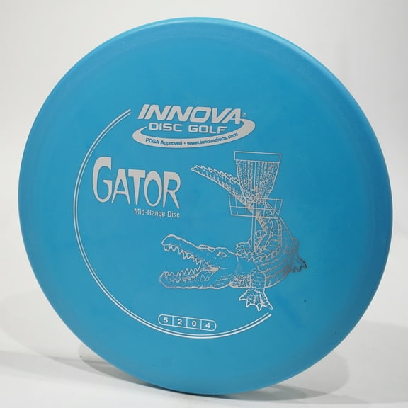 Innova DX Gator Disc Golf Midrange Disc, Pick Color/Weight [Stamp & Exact Color May Vary] Blue 175-176 grams