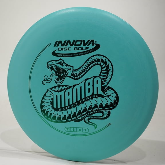 Innova DX Mamba Disc Golf Distance Driver, Pick Color/Weight [Stamp & Exact Color May Vary] Blue (light) 175-176 grams