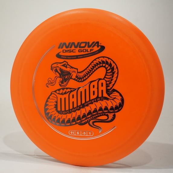 Innova DX Mamba Disc Golf Distance Driver, Pick Color/Weight [Stamp & Exact Color May Vary] Orange 150-159 grams