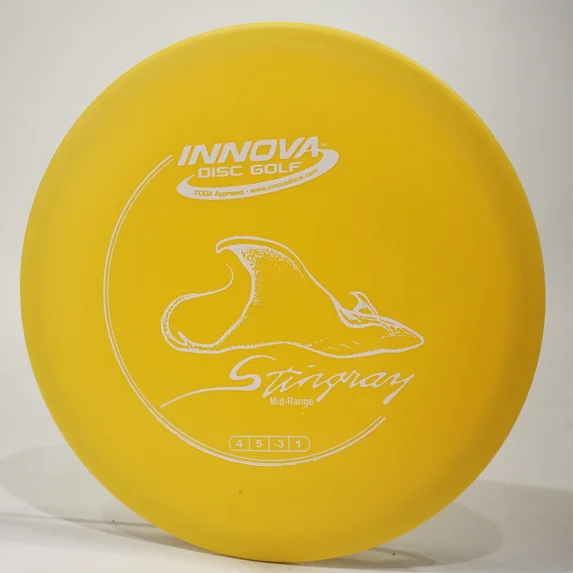 Innova DX Stingray Disc Golf Midrange Disc, Pick Color/Weight [Stamp & Exact Color May Vary] Yellow 175-176 grams