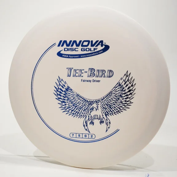 Innova DX Teebird Disc Golf Fairway Driver, Pick Color/Weight [Stamp & Exact Color May Vary] White 164-166 grams