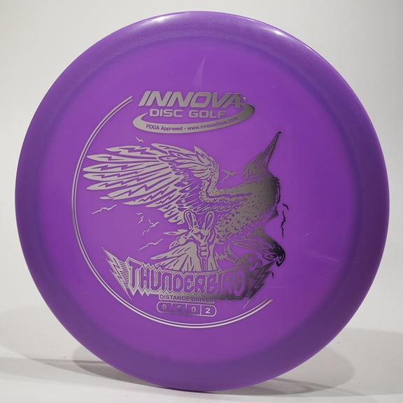Innova DX Thunderbird Disc Golf Distance Driver, Pick Color/Weight [Stamp & Exact Color May Vary] Purple 175-176 grams