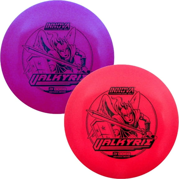 Innova DX Valkyrie - Distance Driver Disc Golf Disc 2 Pack - 100-175 Gram