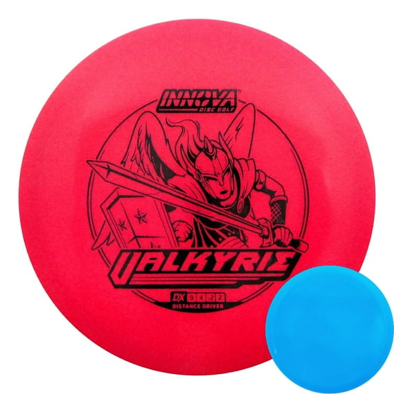 Innova DX Valkyrie | Distance Driver Golf Disc + G3T Blank top Mini