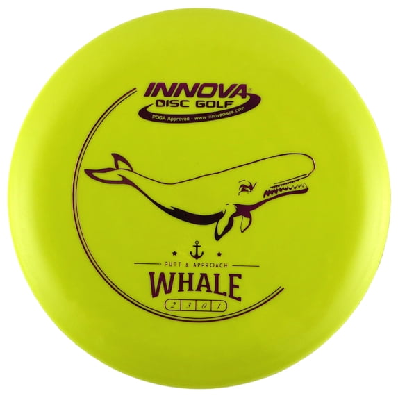 Innova DX Whale 165-169g Putt & Approach Golf Disc [Colors may vary] - 165-169g