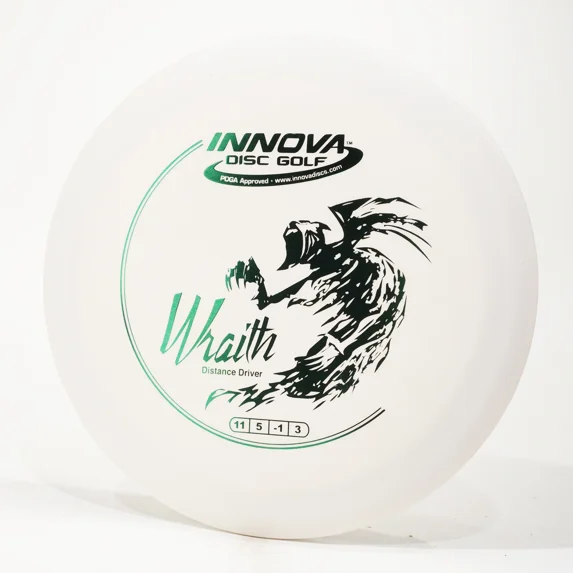 Innova DX Wraith Disc Golf Distance Driver, Pick Color/Weight [Stamp & Exact Color May Vary] White 167-169 grams