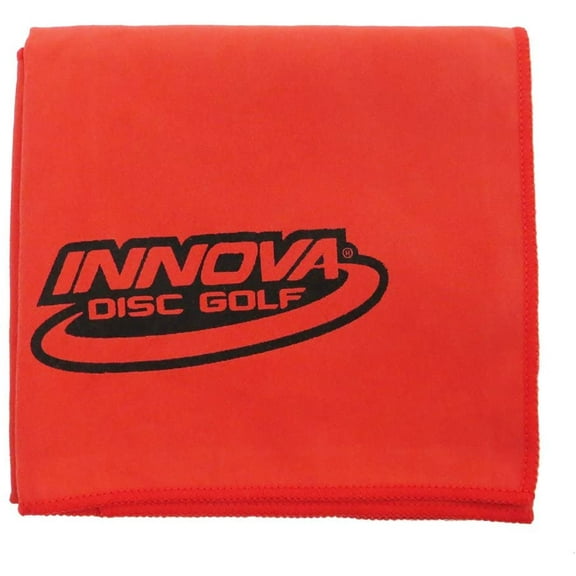 Innova DewFly Microsuede Disc Golf Towel (Red)