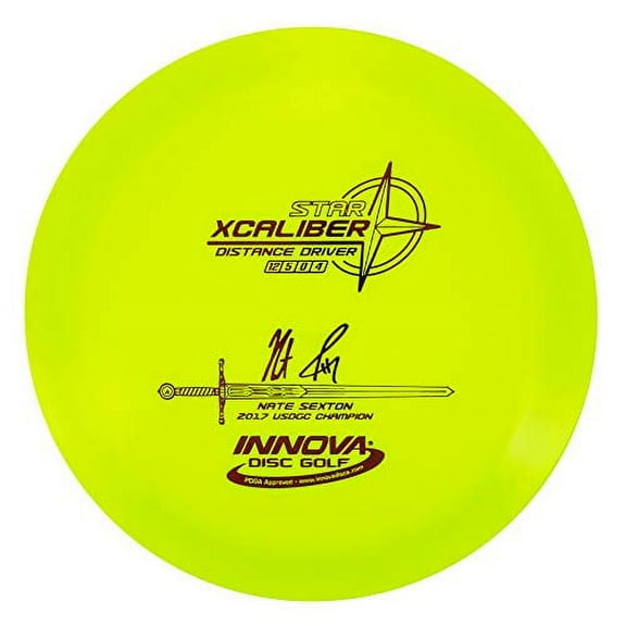 Innova Discs Innova Nate Sexton Signature Star XCaliber Distance Driver Golf Disc [Colors May Vary] - 165-169g