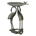 thumbnail image 1 of Innova Double Heron Lily Pad Bird Bath, 1 of 6