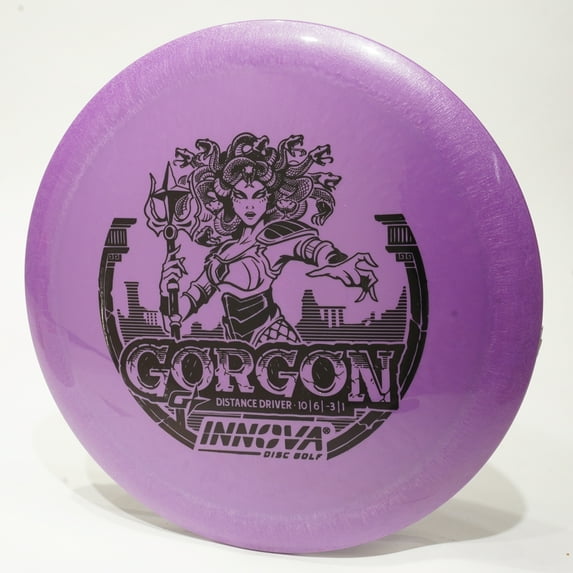 Innova GStar Gorgon Disc Golf Distance Driver, Pick Color/Weight [Stamp & Exact Color May Vary] Purple 173-175 grams