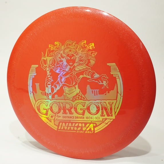 Innova GStar Gorgon Disc Golf Distance Driver, Pick Color/Weight [Stamp & Exact Color May Vary] Red 150-159 grams