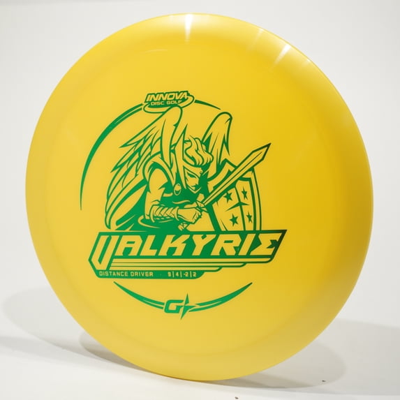 Innova GStar Valkyrie Disc Golf Fairway Driver, Pick Color/Weight [Stamp & Exact Color May Vary] Yellow 150-159 grams