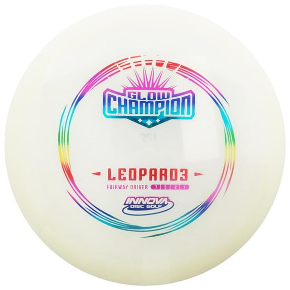 Innova Glow Champion Leopard3 Fairway Driver Golf Disc [Colors may vary]
