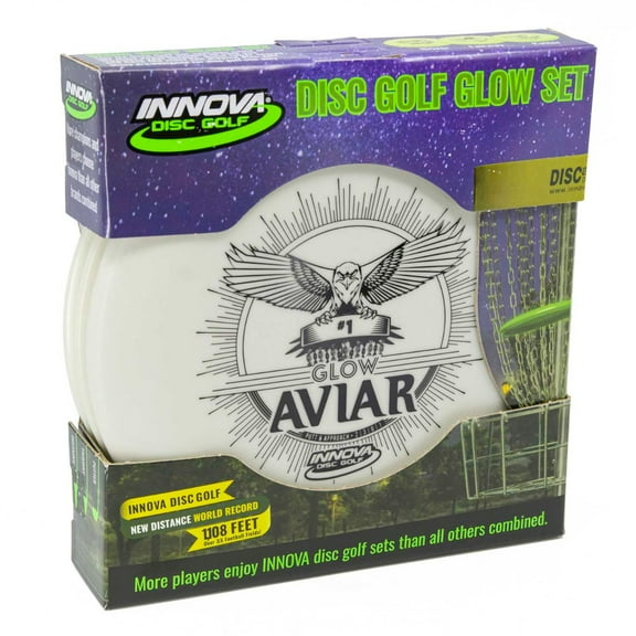 Innova Glow Set - Boxed 3 Pack for Disc Golf
