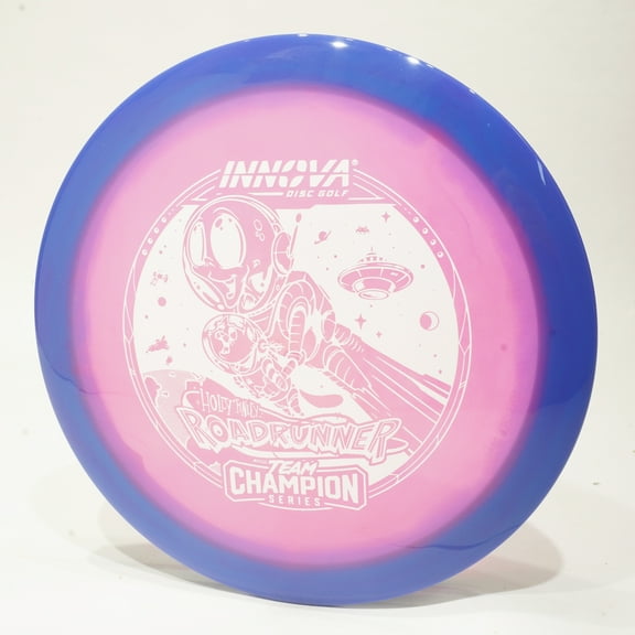 Innova Halo Champion Roadrunner Holly Finley Tour Series Disc Golf Fairway Driver, Pick Your Disc 170g Pink w/ Purple Halo