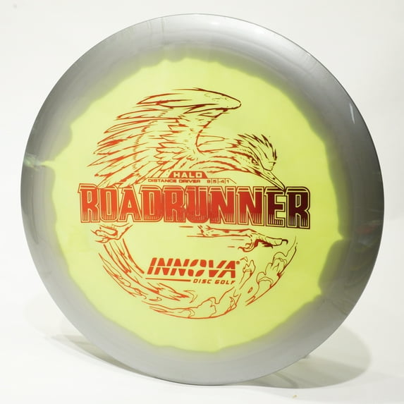 Innova Halo Star Roadrunner Disc Golf Fairway Driver, Pick Your Disc 156g Green w/ Silver Halo