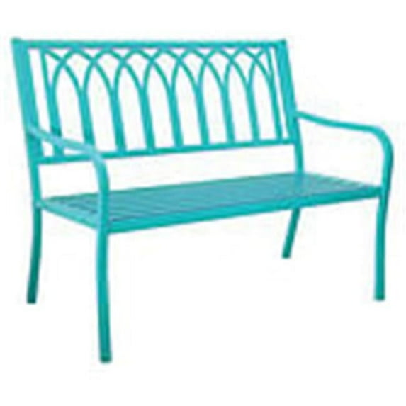 Innova Hearth & Home S548-29A Lakeside Steel Bench, Soho Blue