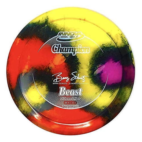 Innova I-Dye Champion Beast Disc Golf Driver - Colors and Designs Will Vary (165-169g)