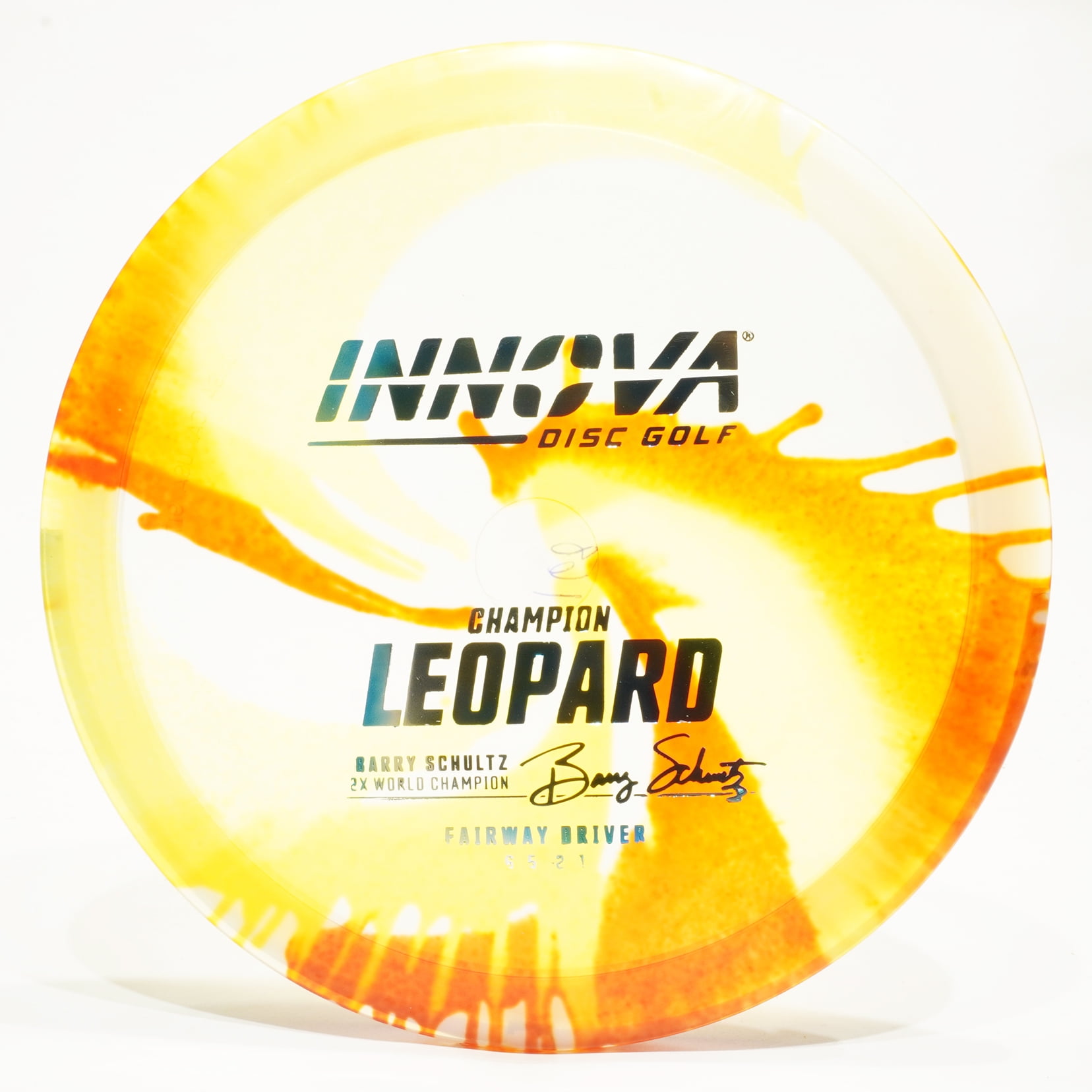 Innova IDye Champion Leopard Disc Golf Driver