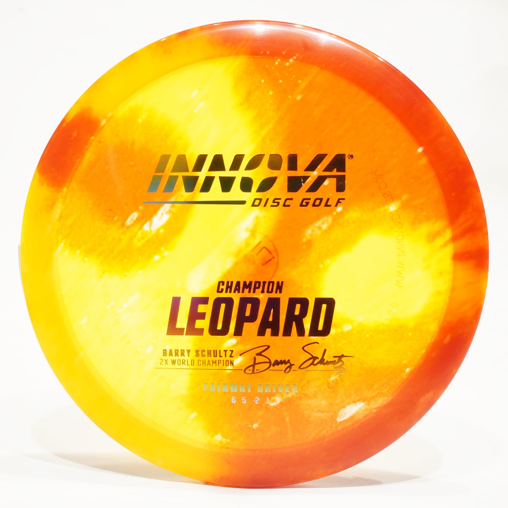 Innova IDye Champion Leopard Disc Golf Driver