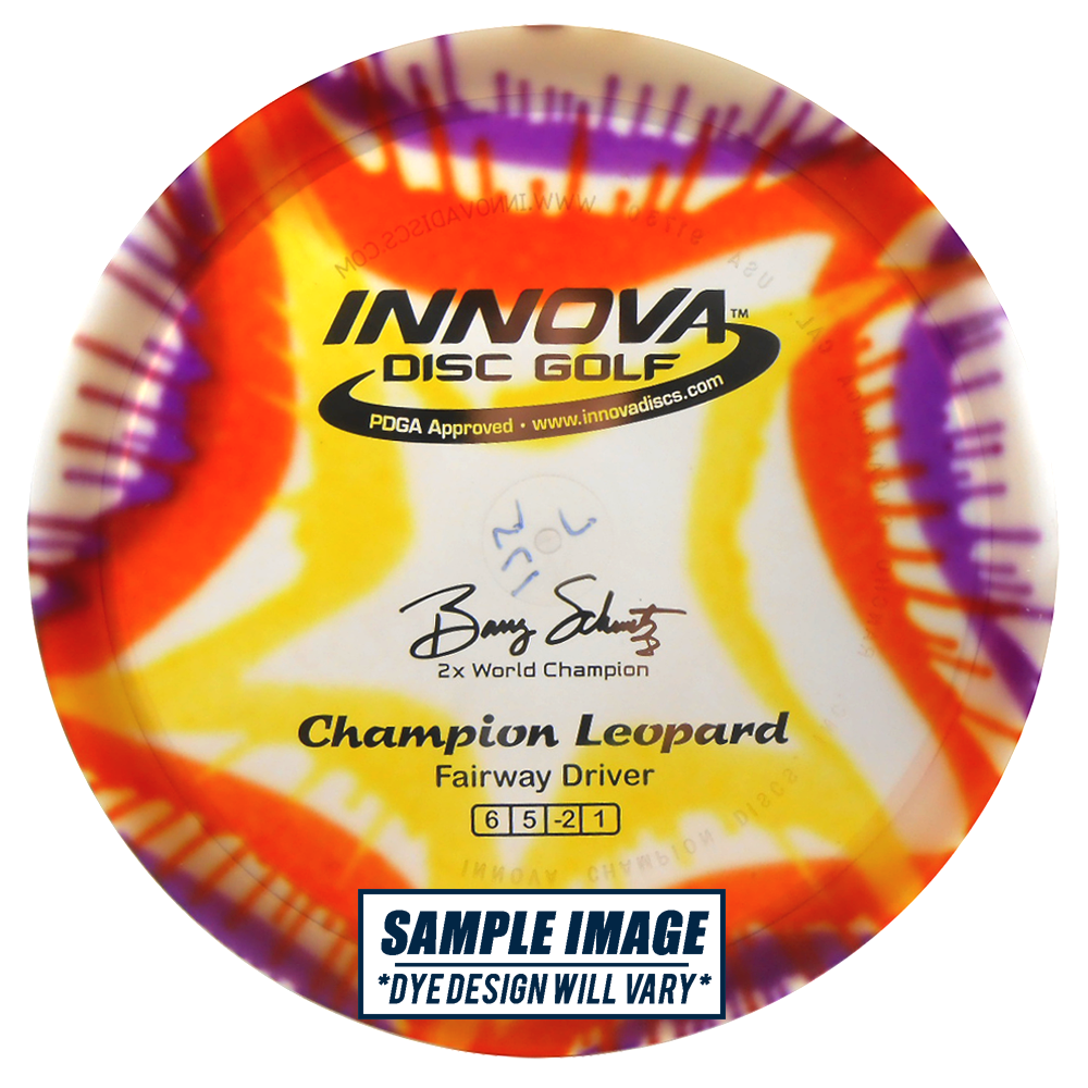 Innova IDye Champion Leopard Fairway Driver Golf Disc