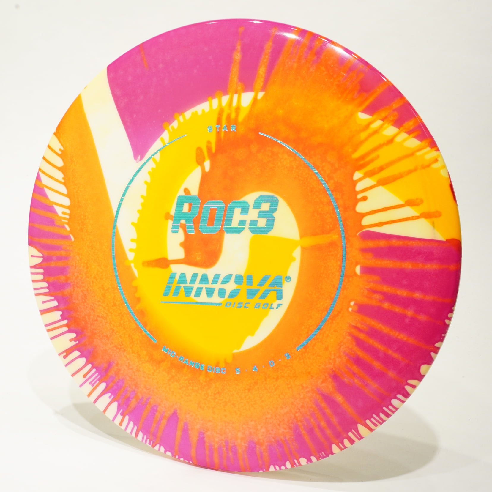 Innova IDye Star Roc3 TieDye Disc Golf Midrange Disc