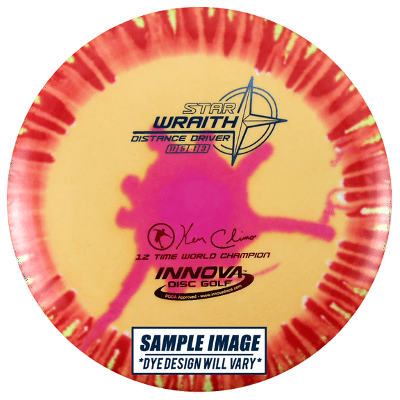 Innova I-Dye Star Wraith Distance Driver Golf Disc