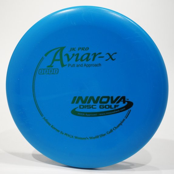 Innova JK Pro Aviar-x Disc Golf Putter & Approach Disc, Pick Color/Weight [Stamp & Exact Color May Vary] Blue 167-169 grams