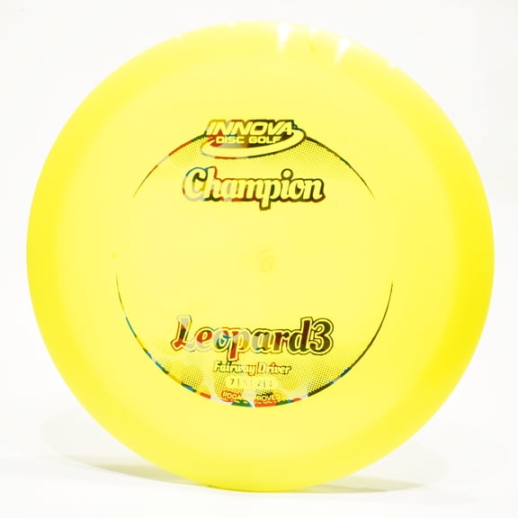 Innova Champion Leopard3 Disc Golf Fairway Driver, Pick Color/Weight [Stamp & Exact Color May Vary] Yellow 173-175 grams