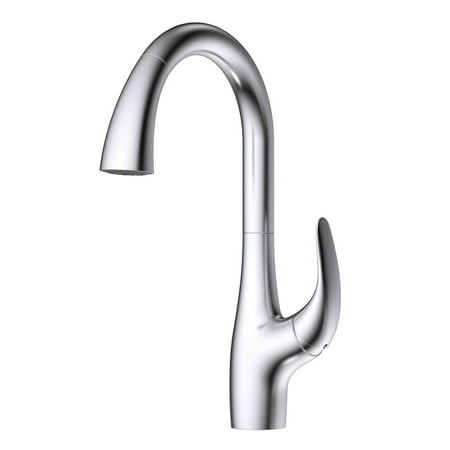 Innova PF6003-SS Amazonite Stainless Steel Single Handle Pull Down Kitchen Faucet With Easy Install QuikNut™