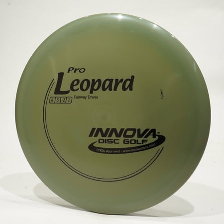 Innova Pro Leopard Disc Golf Fairway Driver, Pick Color/Weight [Stamp & Exact Color May Vary] Gray 150-159 grams