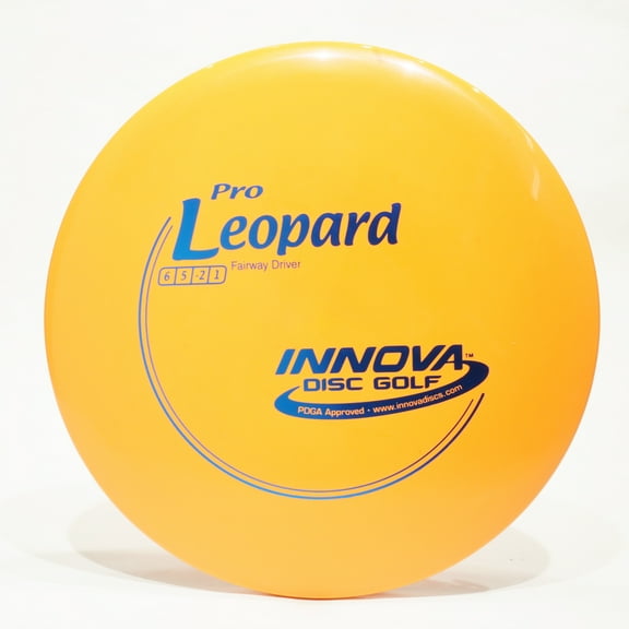 Innova Pro Leopard Disc Golf Fairway Driver, Pick Color/Weight [Stamp & Exact Color May Vary] Orange 170-172 grams