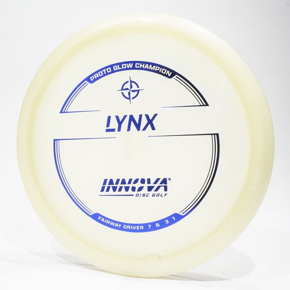 Innova Proto Glow Champion Lynx Disc Golf Fairway Driver, May Vary From Image