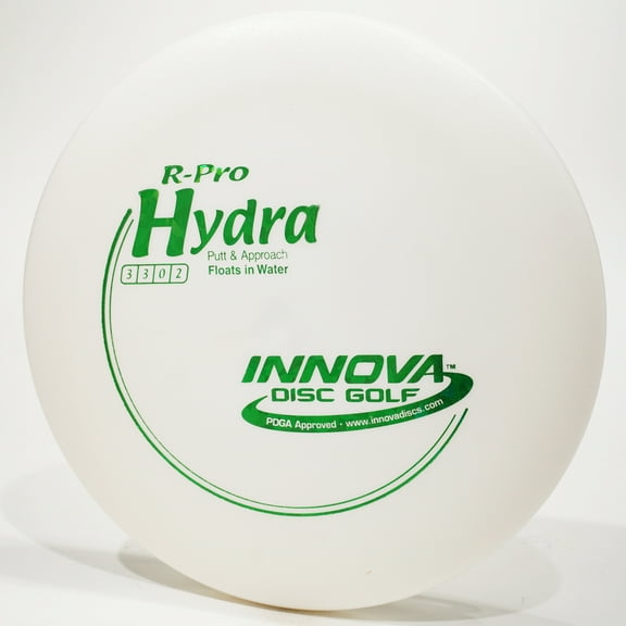 Innova R-Pro Hydra - Floats in Water! Disc Golf Putter & Approach Disc, Pick Color/Weight [Stamp & Exact Color May Vary] White 170-175g