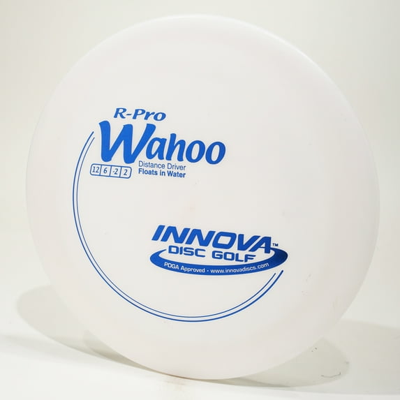 Innova R-Pro Wahoo - Floats in Water Disc Golf Distance Driver, Pick Color/Weight [Stamp & Exact Color May Vary] White 170-175g