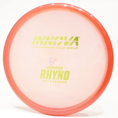 Innova Champion Rhyno - Rancho Disc Golf Putter & Approach Disc, Pick Color/Weight [Stamp & Exact Color May Vary] Red 167-169 grams