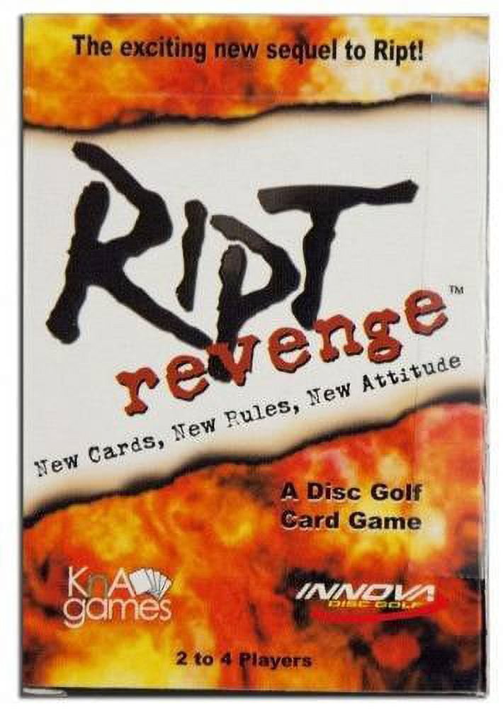 Innova Ript Revenge Disc Golf Card Game, Card Games, 54 Original Full Color Playing Cards