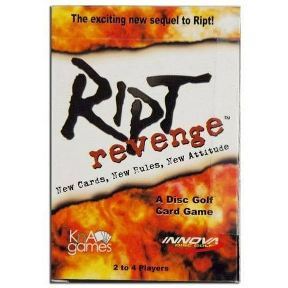 Innova Ript Revenge Disc Golf Card Game, Card Games, 54 Original Full Color Playing Cards