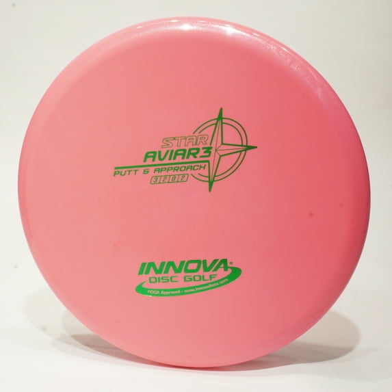 Innova Star Aviar3 Disc Golf Putter & Approach Disc, Pick Color/Weight [Stamp & Exact Color May Vary] Pink 150-159 grams