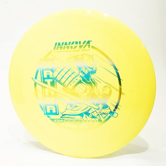 Innova Star Katana Disc Golf Distance Driver, Pick Color/Weight [Stamp & Exact Color May Vary] Yellow 173-174 grams